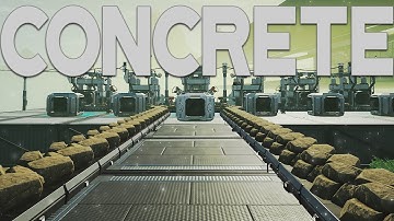 EASY Beginner Concrete Build 90-135 a minute - Satisfactory Build Tutorial (2021)