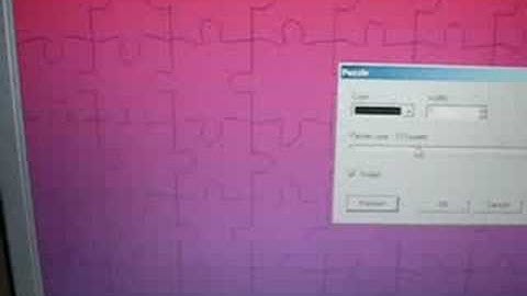 Photofiltre Tutorial Gradient with puzzle pieces