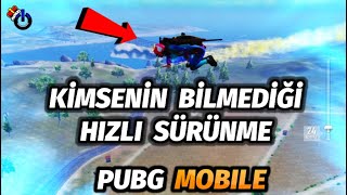 KİMSENİN BİLMEDİĞİ HIZLI SÜRÜNME PUBG Mobile EFSANE TAKTİK