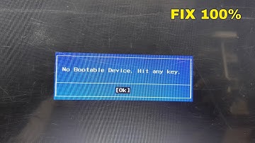 No Bootable Device Hit Any Key || How To Fix No Bootable Device Hit Any Key