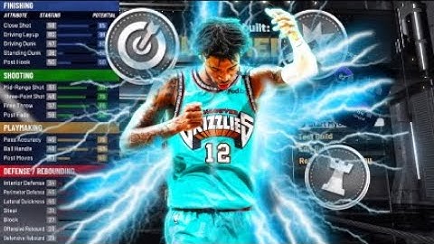 *NEW* JA MORANT BUILD WILL *BREAK* NBA2K21🤫 BEST MID-RANGE SLASHER BUILD