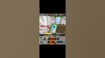 1 HP CLUTCH #bedwars #blockmango #clutch #pvp #godmode