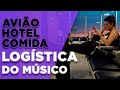 Quem Paga a Logística do Músico? (Avião, Hotel, Comida, etc...)