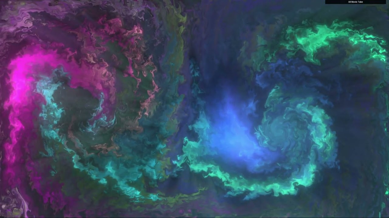 Luminous Magnetic Pulse Hypnotic Smoke Tornado Psychedelic Dream Waves AI Visual Therapy ASMR