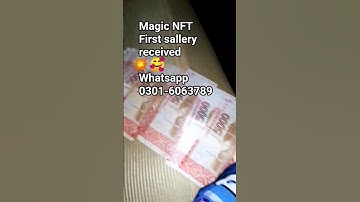 magic nft first sallery #firstsallery #treasurenft #onlinework #magicnft