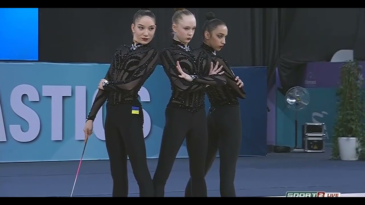 Group Team Ukraine 5 Ribbons Final 19,000 8th - World Cup Baku 2025