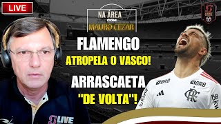 FLAMENGO ATROPELA O VASCO! ARRASCAETA 