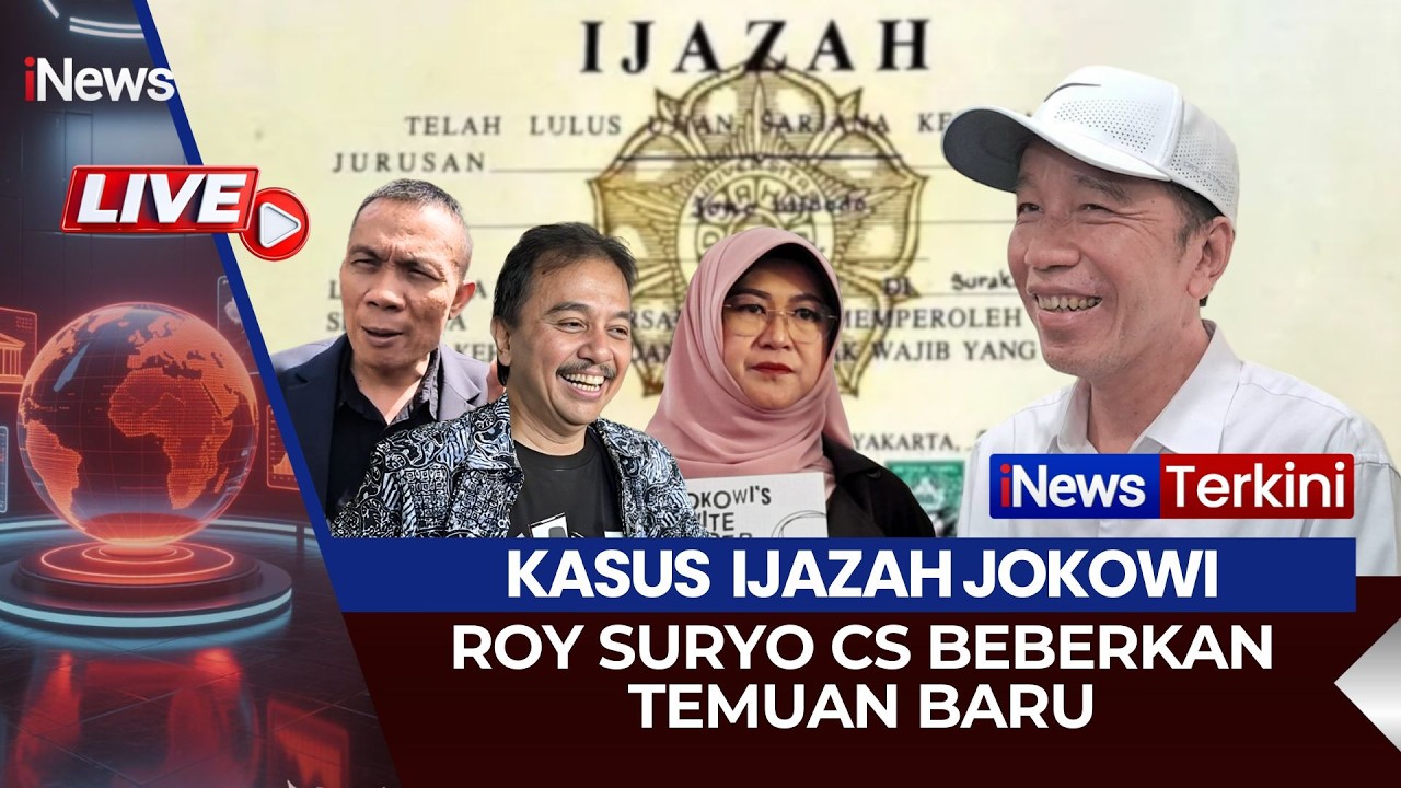 🔴LIVE KASUS IJAZAH JOKOWI, ROY SURYO CS BEBERKAN TEMUAN BARU | 25/02