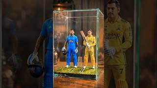 DIY Miniature Cricket Ground Diorama: Virat Kohli vs MS Dhoni 🇮🇳