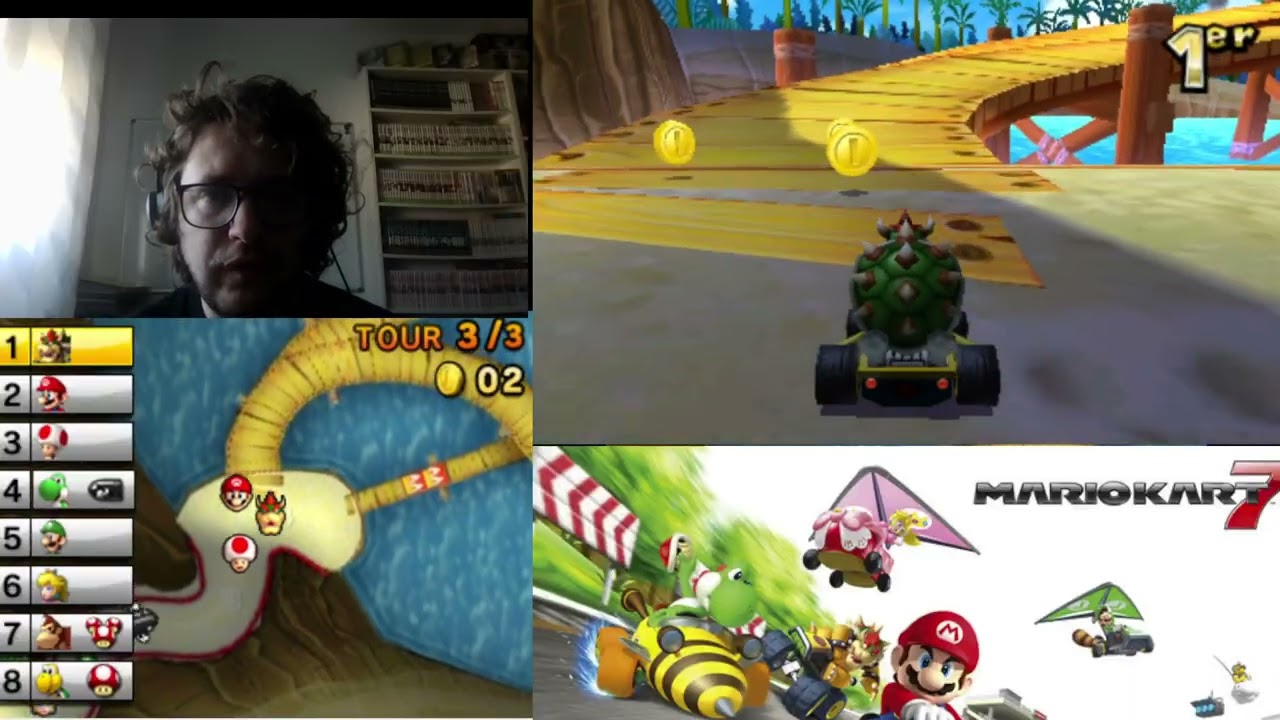 [FIN] COUPE ECLAIR | Mario Kart 7 (3DS)