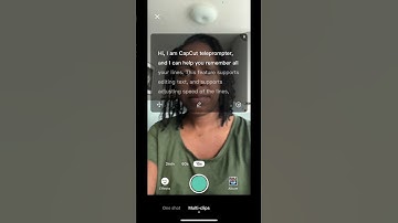 New CapCut Feature -Prompter #shorts #contentcoach