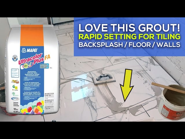 ** MAPEI Ultracolor Plus Grout Review ** How to Grout Floor & Wall Tiles Mini Guide.. class=