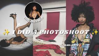 VLOG zae listening party nail date bday shoot