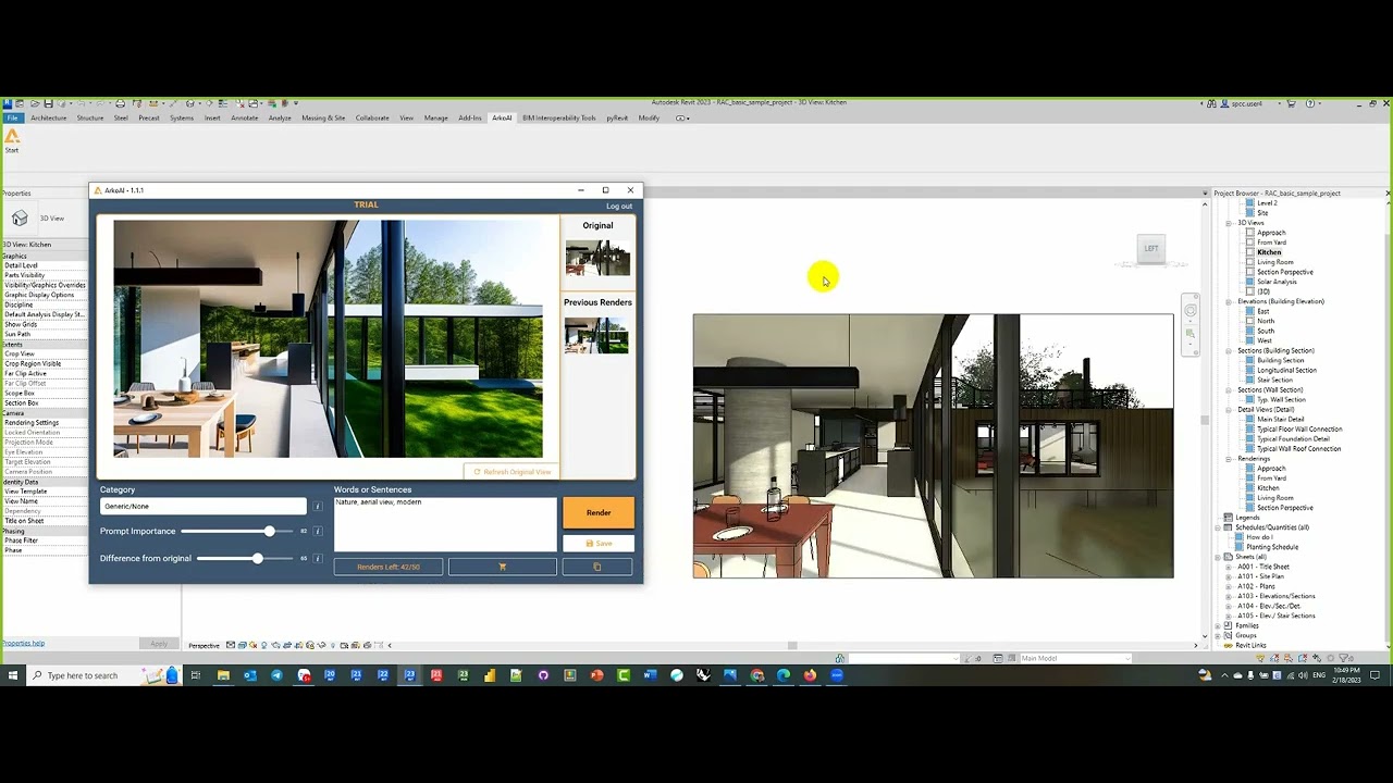 #REVIT_KHMER : auto Render ដោយប្រើ AI (ArkoAI+Revit) - YouTube
