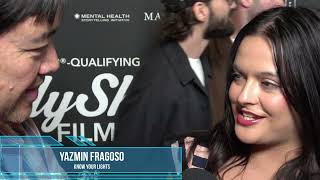 Yazmin Fragoso Carpet Interview for Know Your Lights