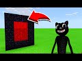 How To Make A Portal To CARTOON CAT in Minecaft Pocket Edition/MCPE