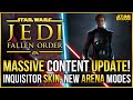 Jedi Fallen Order Update | NEW Modes, Replayable Bosses, Inquisitor Cal, and MORE