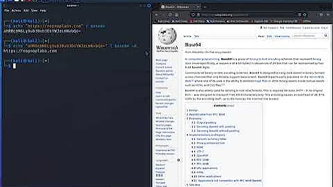 Base64 encode and Decode at the command line