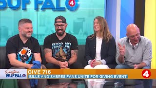 Daytime Buffalo: Give 716 Bills and Sabres fans unite for giving event