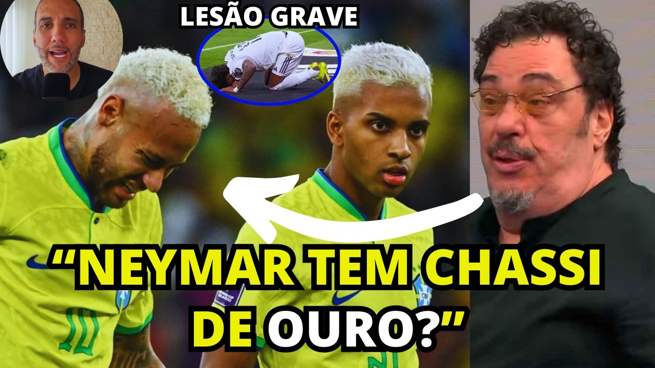 APÓS LESÃO DE RODRYGO, CASAGRANDE SOLTA A BOMBA SOBRE NEYMAR! 💣