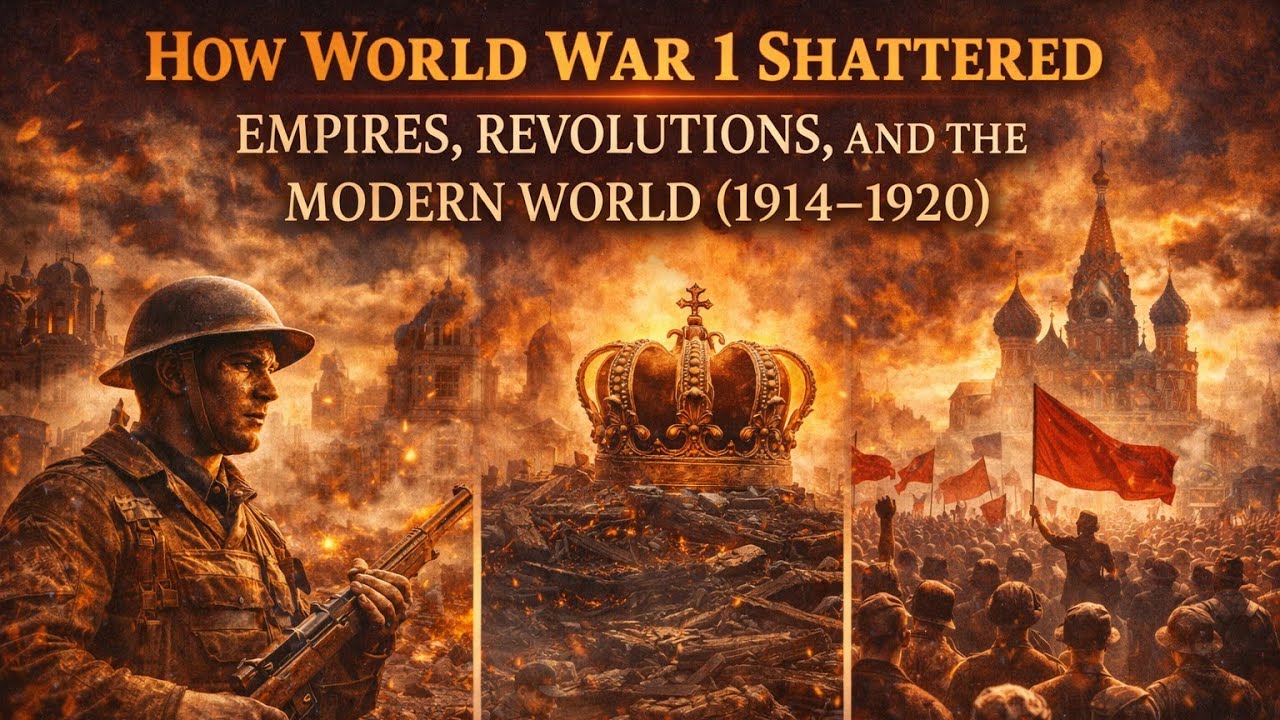 How World War 1 Shattered Empires, Revolutions, and the Modern World (1914–1920)” Powerful History 