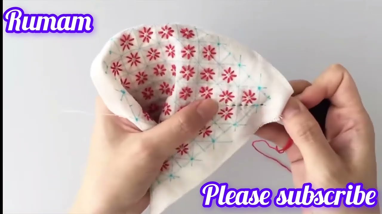 ঘরে বসেই শিখুন নকশি কাঁথা সেলাই সহজ কৌশলে