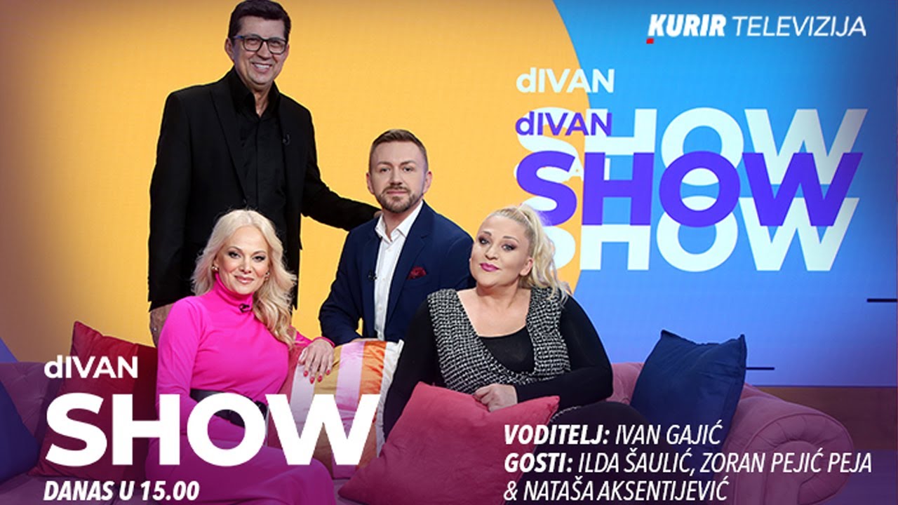 DIVAN ŠOU EP3: Nataša Aksentijević nije htela da počne emisiju, Ilda I Ivan u šoku