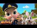 Little Police Officers + More Nursery Rhymes &amp; Kids Songs | Minibus