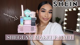 HUGE SHEGLAM MAKEUP HAUL | SUPER AFFORDABLE SHEIN MAKEUP HAUL