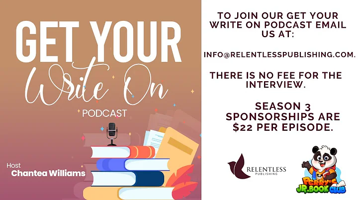 Get Your Write On Podcast Season 2, Episode 4: Phy...