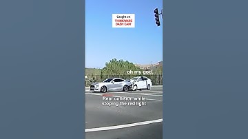🚦Red light = STOP! But not for everyone | Caught on Thinkware Dash Cam