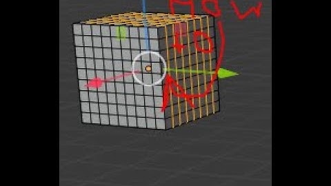 How To Blender: Editing (Part 1) Loop Cut and Slide