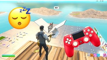 Satisfying PS4 Controller ASMR 😴 Fortnite 1v1 Build Fights (4K)