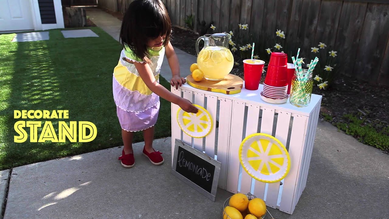 Make Your Own Lemonade Stand Youtube