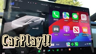 CarPlay Arrives for the Tesla CyberTruck: Carlinkit