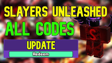 ALL Slayers Unleashed CODES | Roblox Slayers Unleashed Codes (April 2023)