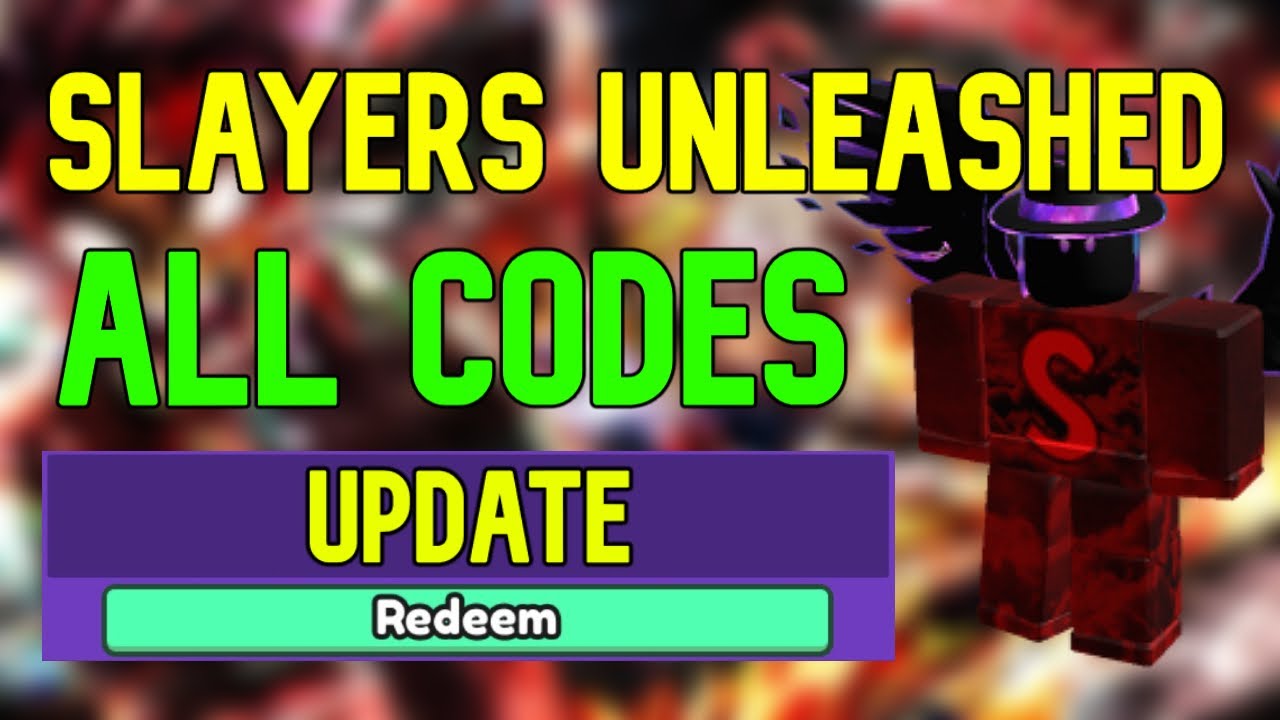 All Slayers Unleashed Codes in Roblox (April 2023)