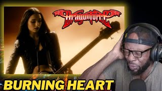 DRAGONFORCE - BURNING HEART: EPIC METAL ANTHEM | OFFICIAL MUSIC VIDEO 2024 | REACTION AND REVIEW