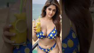 4K Ai Art Indian Lookbook Model Ai Art-Lomon Drink