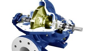Horizontal split  casing pumps 3D basic installation  manual. By Mechanical Encyclopedia