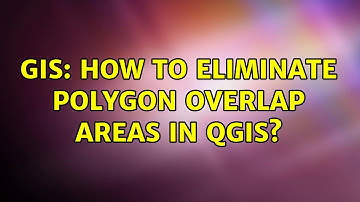 GIS: How to eliminate polygon overlap areas in QGIS? (3 Solutions!!)