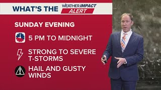 Columbus, OH Sunday morning forecast | Strong storms possible tonight
