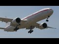 4K | Presidential Flight Boeing 777-300ER A6-SIL landing at Geneva/GVA/LSGG