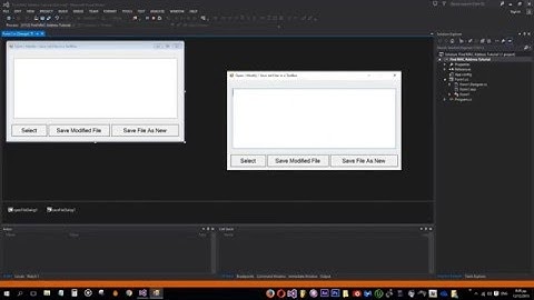 C# - Read .TXT Documents / Modify + Save / Save As A New Text Document