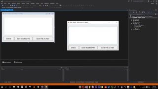 C# - Read .TXT Documents / Modify + Save / Save As A New Text Document