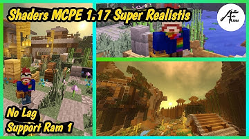 Download Shaders MCPE 1.17 No Lag Support ram 1-4GB