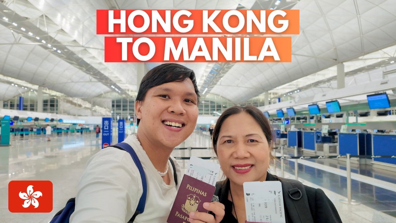Hong Kong to Manila via Cathay Pacific | SO CONVENIENT!