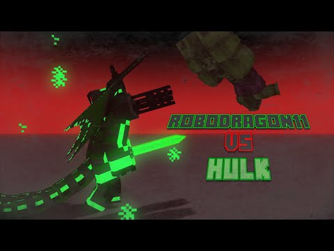 RoboDragon11 vs Hulk (Horrible Animation) | [Made by RoboDragon11]