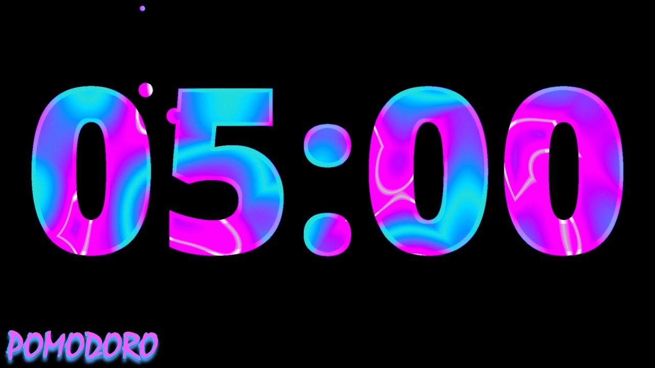5 Minute Timer - No Music - YouTube