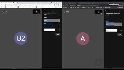 Jitsi Polls Video Demo